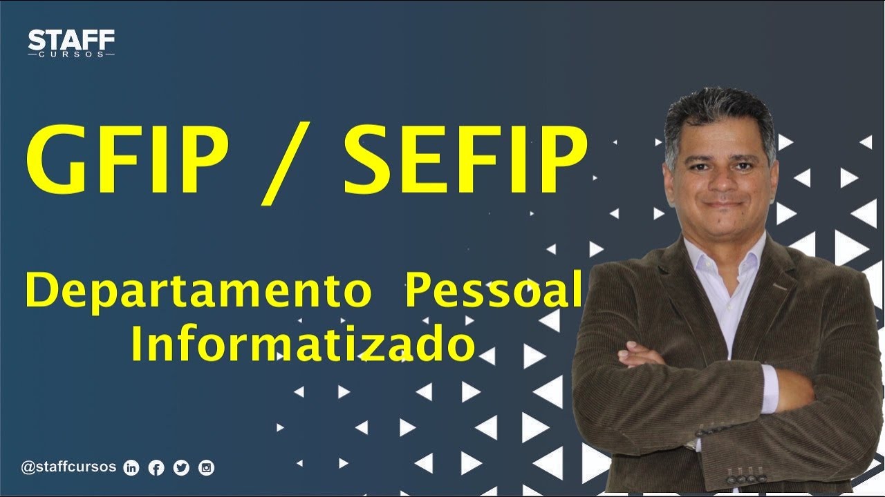 GFIP E SEFIP - FGTS  passo a passo