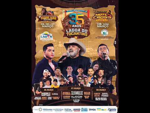 Aniversario de Lagoa do Tocantins 35 anos