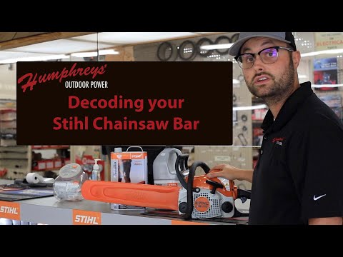 How To Figure Out What Chain You Need For A Stihl Chainsaw