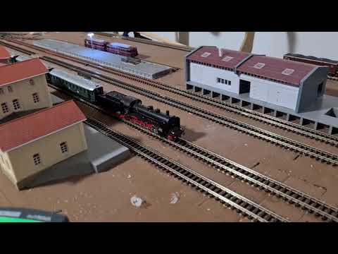 BR17 auf neu angeschlossener Drehscheibe