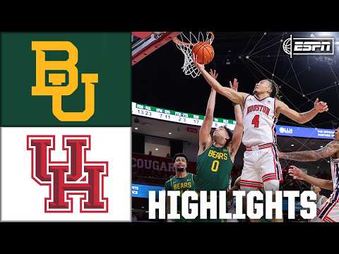 Baylor Bears vs. Houston Cougars | Full Game Highlights | ESPN College Basketball