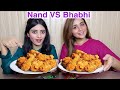 Wings Eating Challenge With Fizza Nand Bhabhi Eating Challenge