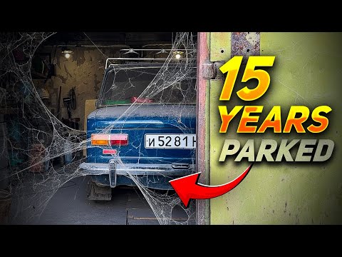 15 years sitting in a garage - Lada 2101 detailing wash