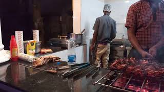 preview picture of video 'Grilled Chicken and Tandoori Chicken Preparation at Thrisangu Heaven Hotel for SBI LIFE DJ party .'