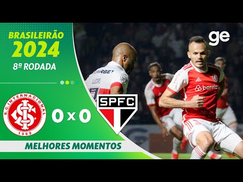 Gols e lances de Internacional x São Paulo