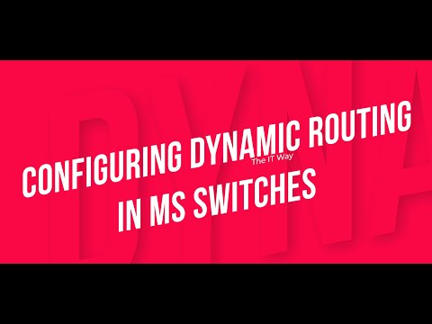 Configuring dynamic routing in Cisco Meraki MS Switches