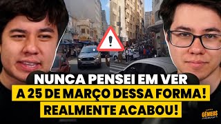 25 DE MARÇO FALINDO! A DURA REALIDADE DO VAREJO BRASILEIRO