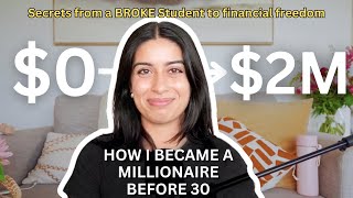 HOW I became a millionaire before 30 | Sharing REAL Numbers