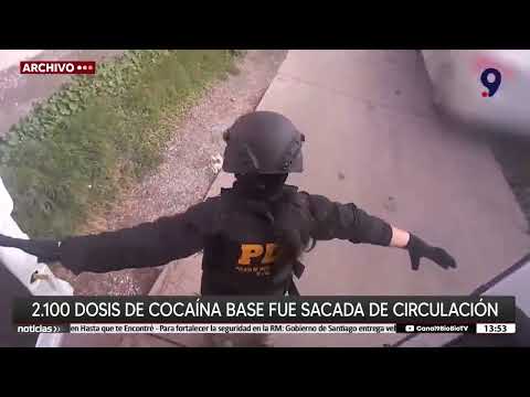 Desbaratan banda que comercializaba droga en toma frente a colegio en Coronel