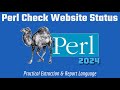 Perl Programming Check Website Status Short Code Example 2024