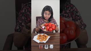 Tomato Ketchup 🍕Eating Life Hack 🍅Chemical Free  #shorts #funny #comedy #minkutinku #lifehacks