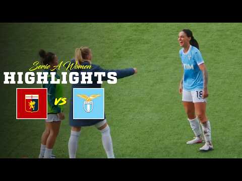📽️ POKERISSIMO | GENOA-LAZIO 2-5 | SERIE A WOMEN HIGHLIGHTS