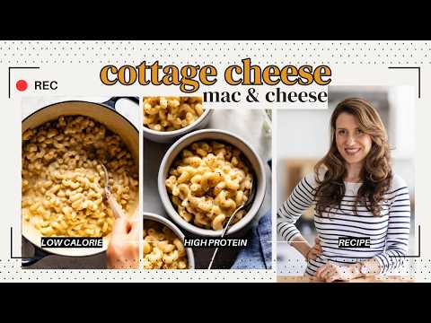 Cottage Cheese Mac and Cheese - High Protein & Low Calorie Mac n Cheese