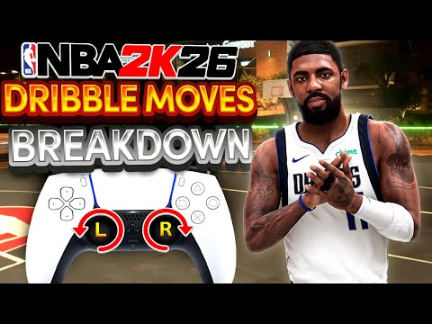 NBA 2K26 Dribbling Tutorial Early Dribble Moves Handcam Breakdown