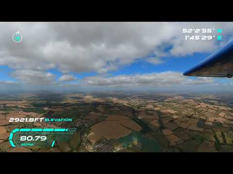 Flight to Defford Croft Farm