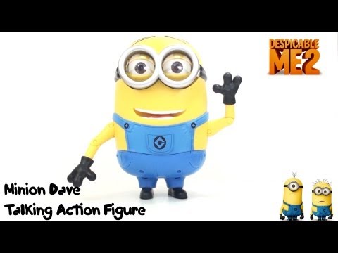 Video Review of the Despicable Me 2: Minion Dave Talking Action Figure