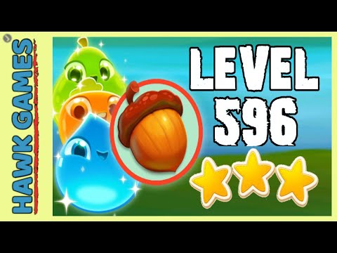 Farm Heroes Super Saga Level 596 - 3 Stars Walkthrough, No Boosters
