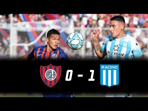 GOLES Racing 1 - 0 San Lorenzo. Fecha 21. Goles Superliga.