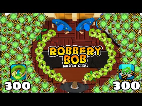 Robbery Bob - Use 300 Rotten Donut - 300 Teleport Mine - Agent Costume Challenge Part 91
