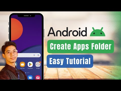 How to Create Folder for Apps on Android