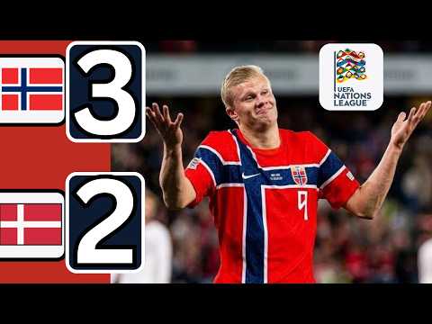 NORWAY 3-2 DENMARK  | ALL GOALS & HIGHLIGHTS | UEFA NATIONS LEAGUE