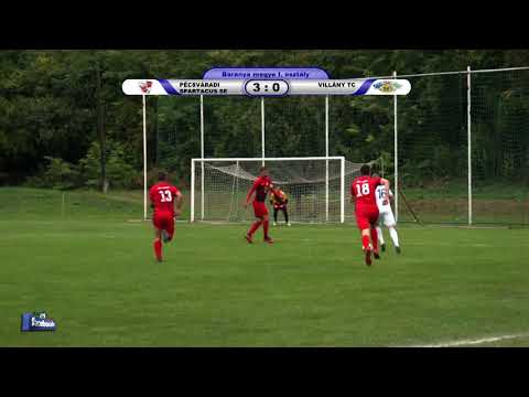 PÉCSVÁRADI SPARTACUS SE - VILLÁNY TC    7 - 1 (4 - 1)