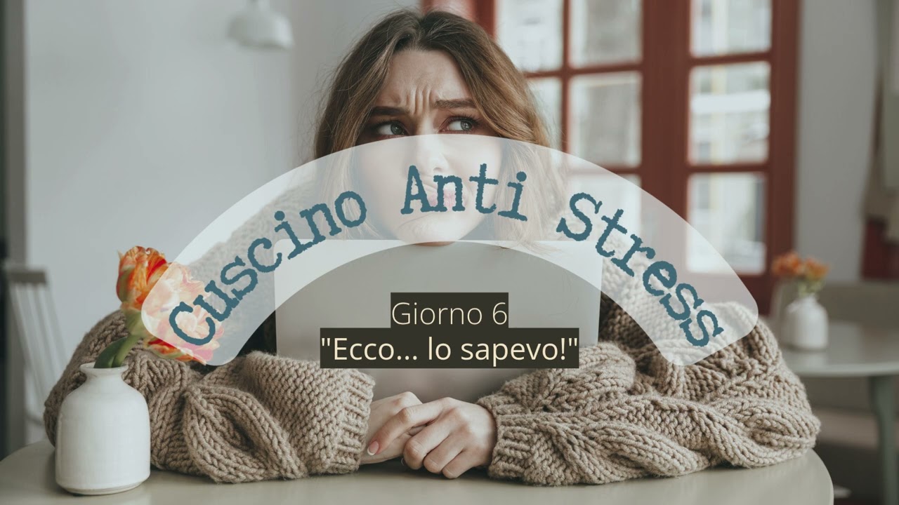 Cuscino Antistress | Episodio 6 – "Ecco... lo sapevo!"