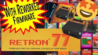 Using new firmware for the RETRON 77 (6.3)
