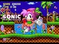 Amy Rose In Sonic 1 Genesis Hack Full Game