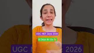 4 Days to Go! UGC NET Education June 2026@InculcateLearning #ugcneteducation #ugcnetpaper2