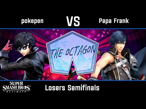 pokepen (Joker) vs Papa Frank (Chrom) - Ultimate Losers Semifinals - Octagon #68