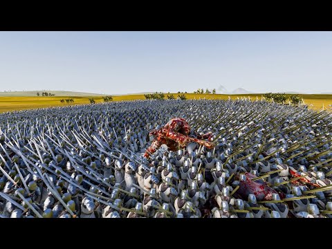10000 Troll VS 1 MILLION Footman & Heavy Knight   -  Ultimate Epic Battle Simulator 2 UEBS 2
