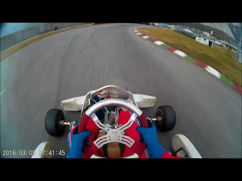 L. Bimbati - Video Onboard Ala Circuit - Rotax 125cc - Nov 2017