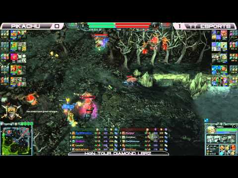 HoN Tour Cycle 1 Diamond Losers - Pika vs TteS game 1