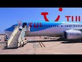 COCKPIT VISIT!!!! TUI Airways Boeing 737-8K5 (WL) London Stansted to Ibiza, Spain *Full flight*