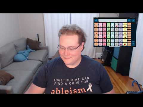 See Julie talk: a live Proloquo demo! (original speed AAC)