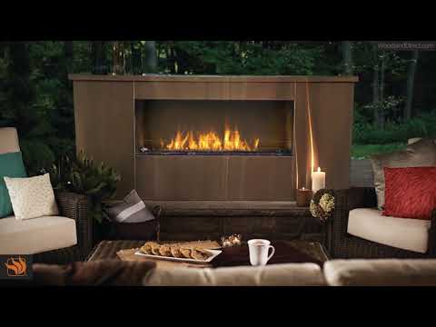 The Galaxy Outdoor Gas Fireplace by Napoleon