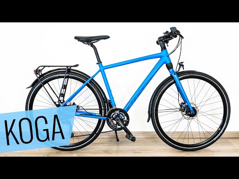 BLAU & FLEXIBEL - KOGA Trekkingrad F3 5.0 Trekkingrad Review - Fahrrad.org