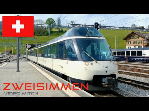 Switzerland: Zweisimmen - Changing Trains