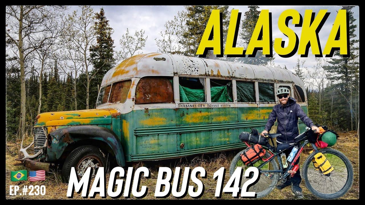 DPM 230 / NA NATUREZA SELVAGEM / Ônibus Original  🚌 / Alaska de Bicicleta