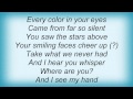 Tindersticks - Trying To Find A Home Lyrics