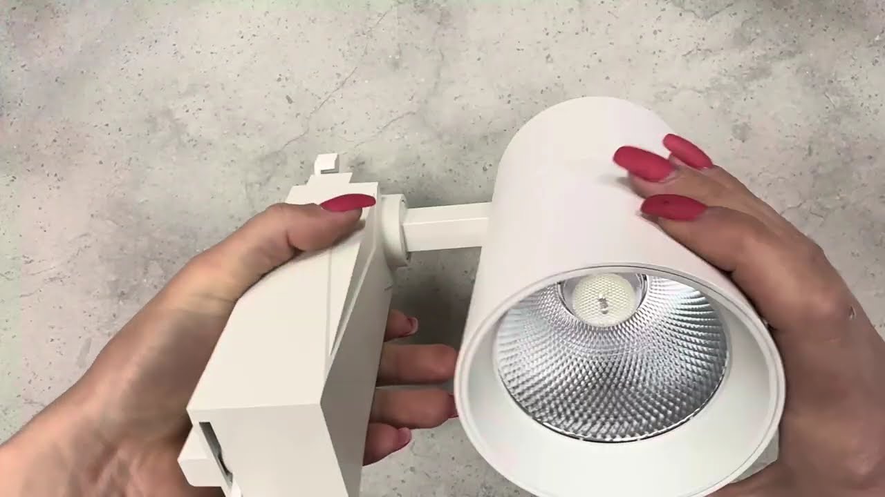 Трековий світлодіодний світильник FERON AL103 COB 30W 2700LM 6500K IP40 білий 32519