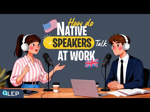How Do Native Speakers Talk at Work? | Daily English Conversations for Beginners (A1-B1)