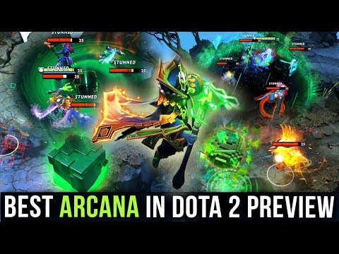 BEST ARCANA IN DOTA 2? NEW RUBICK ARCANA Preview - EPIC 115 Custom Effects for Spells - Dota 2