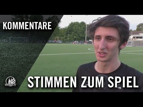 Die Stimmen zum Spiel (CfB Ford Niehl - DJK Südwest, U17-B-Junioren, Halbfinale, Kreispokal 2016/201