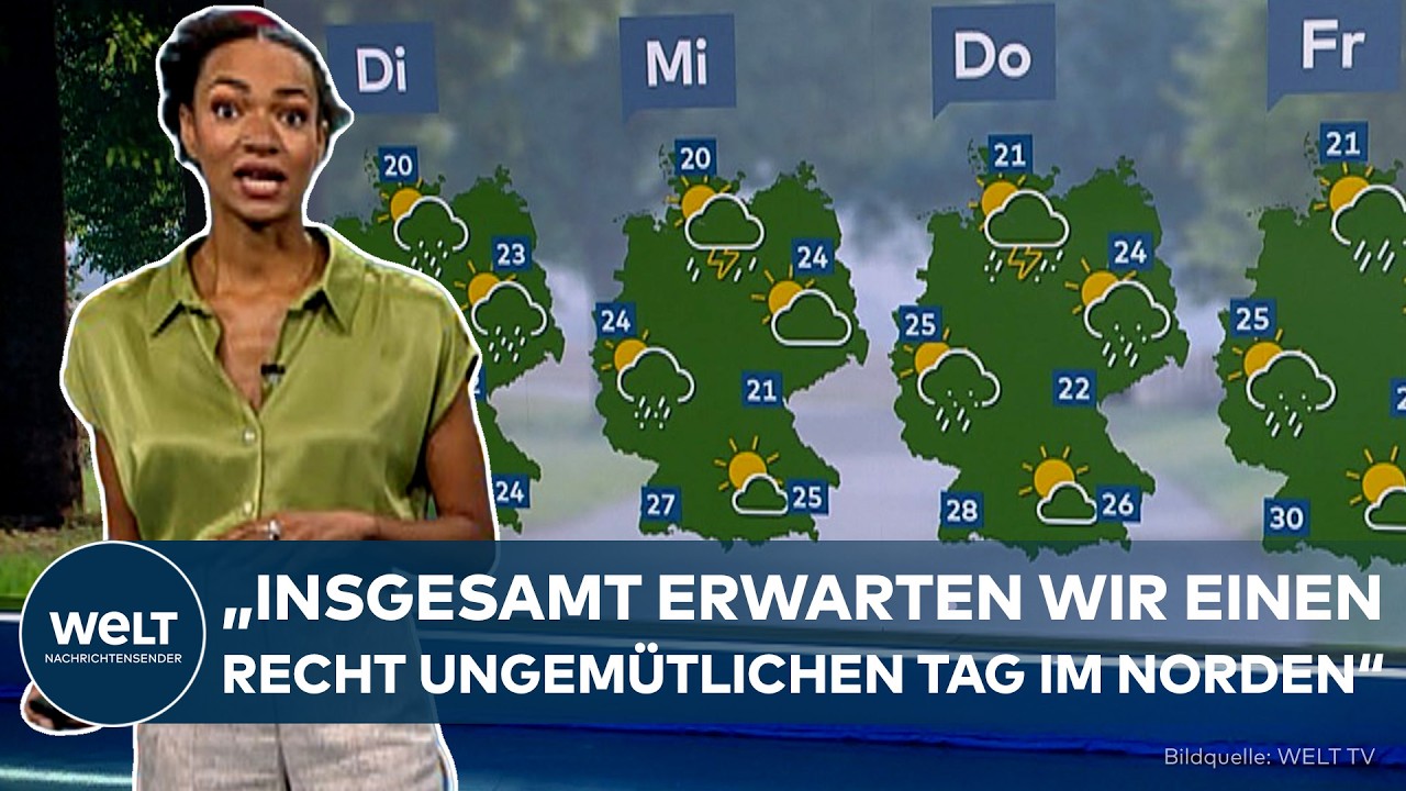 WETTER DEUTSCHLAND: Jetzt kommt die Wetterwende – was in den nächsten Tagen auf uns zukommt