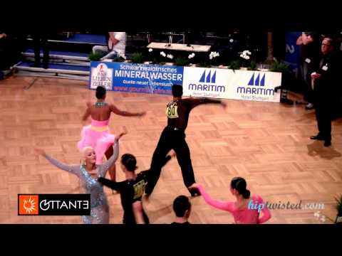 Jevgenij Suvorov - Evgenia Libman, GOC Stuttgart 2014, WDSF Grand Slam latin, 3. round - samba
