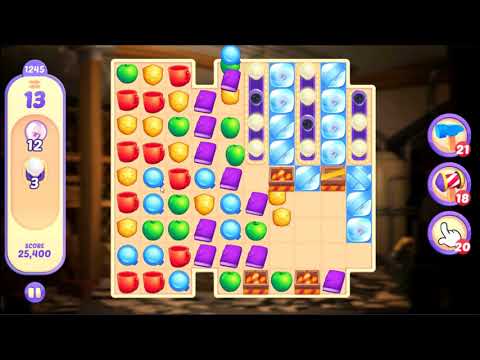 Small Town Murders Level 1245 - NO BOOSTERS + FULL STORY 🚨🕵️☕ | SKILLGAMING ✔️