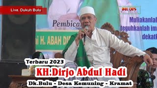 Download lagu KH.DIRJO ABDUL HADI - SYUKURAN KHITAN ALENDRA HUDI PUTRA - DK.BULU - KEMUNING mp3