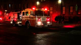 preview picture of video 'FDNY ON SCENE OF A REPORTED SMOKE CONDITION ON LINCOLN ROAD IN PROSPECT HEIGHTS, BROOKLYN, NEW YORK.'